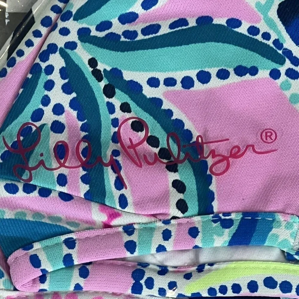 Lilly Pulitzer Resort Prints Kids Face Mask Set‎ Of 3 New Adjustable
